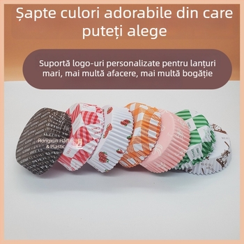 Hârtie de copt cu acoperire – tavă din hârtie, în formă de barcă, pentru pâine și cârnat, antiaderent, kraft paper rezistent la grăsimi