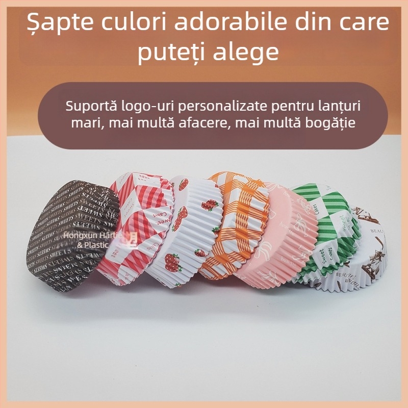Hârtie de copt cu acoperire – tavă din hârtie, în formă de barcă, pentru pâine și cârnat, antiaderent, kraft paper rezistent la grăsimi