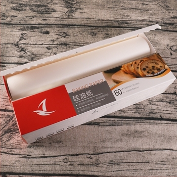 60 m Hârtie de copt cu două fețe, cu strat de silicon, pentru cuptor, de calitate alimentară, absorbantă de ulei, antiaderent, pentru bucătărie