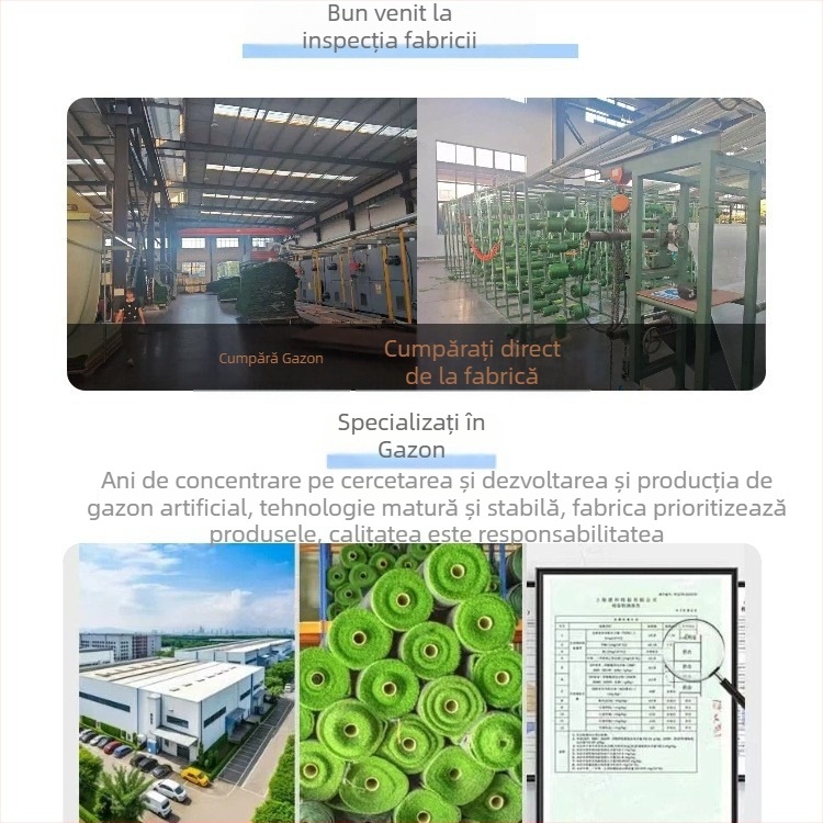 Gazon artificial pentru spații verzi, gard de grădiniță, gazon plastic exterior pentru balcon și curte, protecție UV