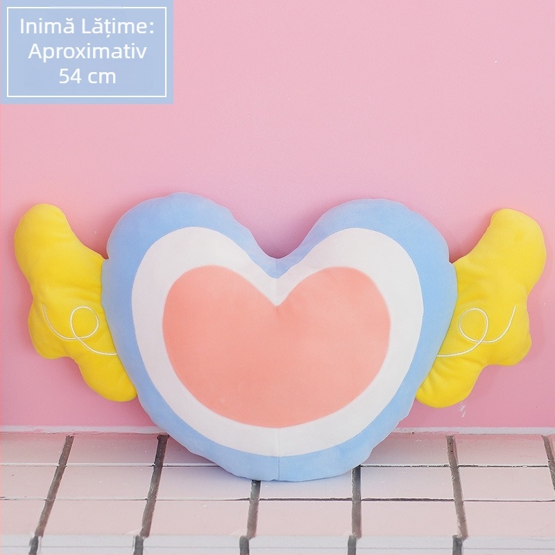 Perna cu stele și lună curcubeu — decor pentru noptiere, cadou de Ziua Îndrăgostiților pentru fete