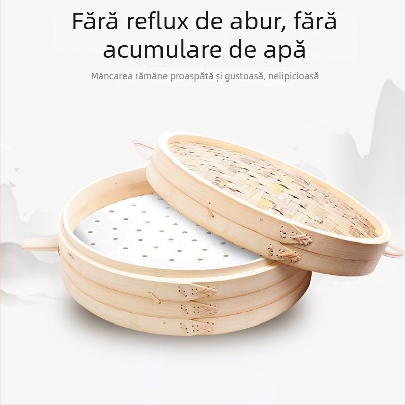Hârtie pentru aburi, unică folosință, perforată, antiaderentă, rezistentă la temperaturi înalte, hârtie de copt