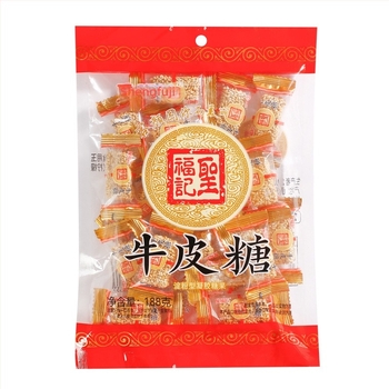 Shengfuji Kaoliang Jelly 200 g, amestec arome de fructe, jeleu de fructe cu textură fibrosă