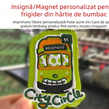 Suveniruri personalizate cu relief pentru evenimente culturale și creative: foi de difuzie a aromei, hârtie de țesut, imprimare în relief, insignă ambalată individual, magneți de frigider.