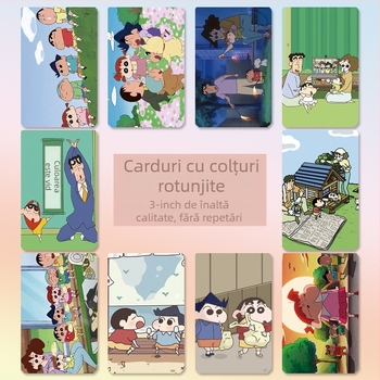 Carte LOMO cu Shin-Chan drăguț — semn de carte rafinat și carte poștală pentru decorul camerei