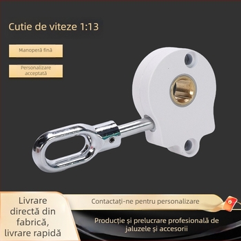 Pergolă de grădină în aer liber cu lamele din aluminiu, cap de cutie de viteze 1:13, seria Camerei Ecologice