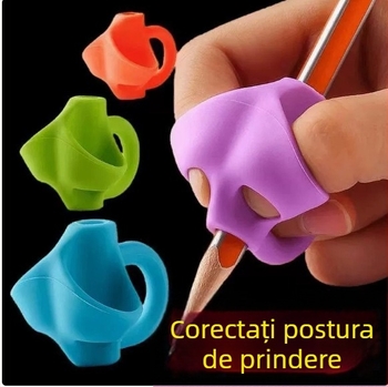 Corector de priză pentru pix din silicon pentru copii: începători și elevi din învățământul primar