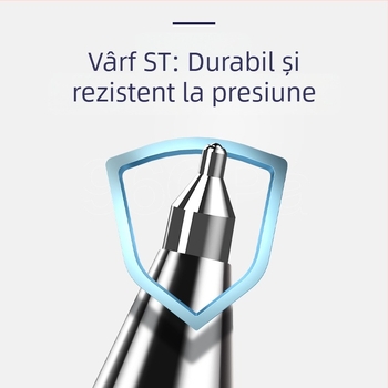 Deli SA575 pix gel, 0,5 mm, negru, cu prindere din cauciuc pentru o scriere fluidă