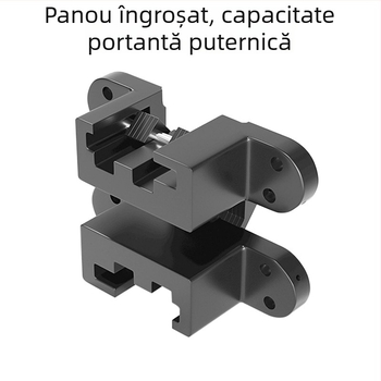 Balama încrucișate ascunse pentru uși pliabile din lemn, oțel inoxidabil, finisaj periat, încărcare mare, stil modern minimalist