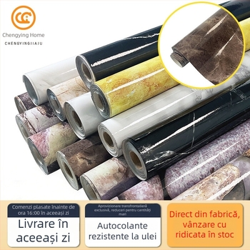 Tapet cu textură de piatră, fără cusături, mural pe perete 3D pentru living și fundal TV, personalizabil