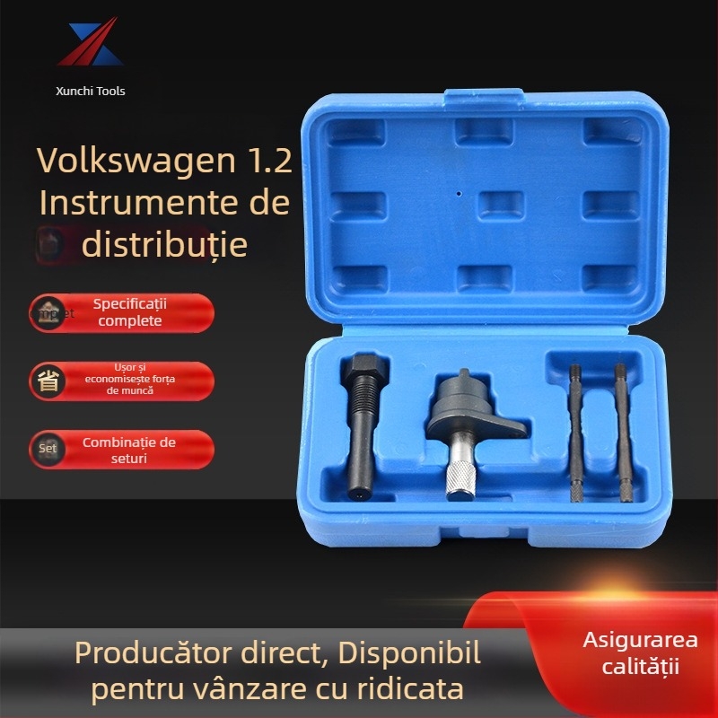 Set unelte sincronizare distribuție VW/Audi 1.2TFSL, oțel forjat, 4 piese