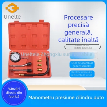 Manometru pentru cilindru și pentru injecția de combustibil, unealtă pentru motor, întreținere auto, interval 0-300 psi