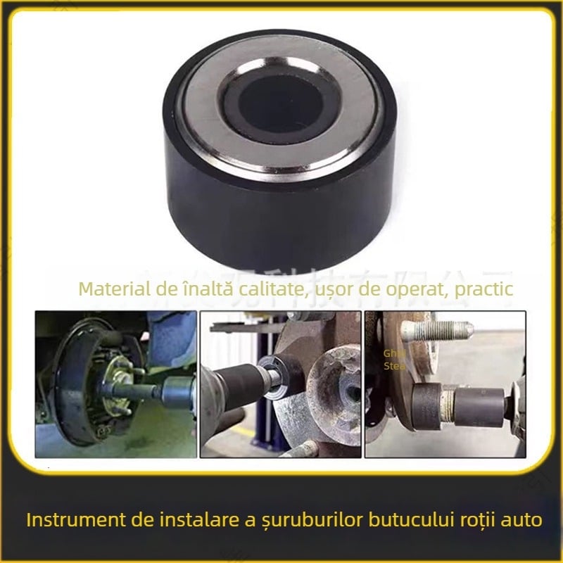Unealtă de montaj a șuruburilor pentru hubul roții auto, tijă și montaj de rulmenți – instalator hub 22800