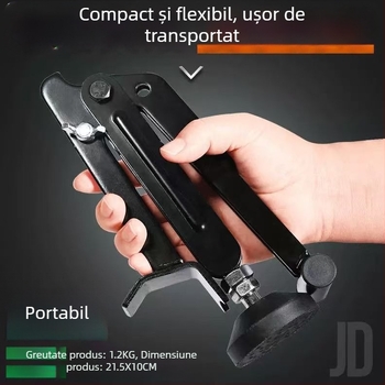 Stand portabil pentru motocicletă, suport de parcare pliabil, cadru de susținere pentru basculă, unealtă de întreținere și reparații, unealtă de curățare a lanțului cu braț unic basculant