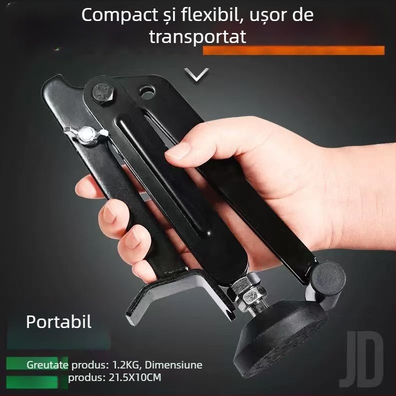 Stand portabil pentru motocicletă, suport de parcare pliabil, cadru de susținere pentru basculă, unealtă de întreținere și reparații, unealtă de curățare a lanțului cu braț unic basculant