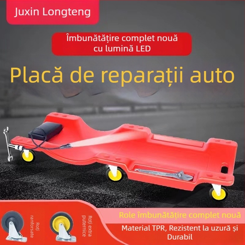 Placă de întreținere auto din HDPE, 36–40 inch, versiune îngroșată pentru reparații la șasiu