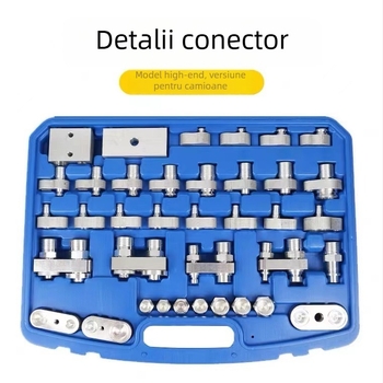 Unealtă pentru detectare și sigilare a scurgerilor sistemului de climatizare pentru camioane, utilaje de construcții și excavatoare; testarea scurgerilor conductelor de climatizare și conector de etanșare