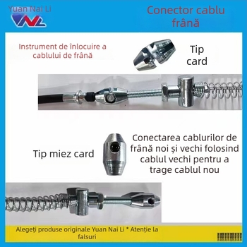 Conector cablu frână pentru vehicule electrice – unealtă de înlocuire a cablului de frână
