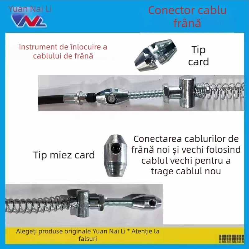 Conector cablu frână pentru vehicule electrice – unealtă de înlocuire a cablului de frână