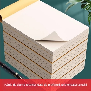 Hârtie groasă pentru schițe pentru elevi, caiet de matematică gol A4