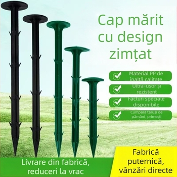 Cuie de plastic pentru fixarea țesutului anti-ierbăni și a foliei în seră
