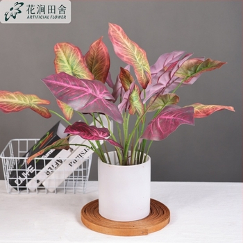 Plante artificiale verzi, aranjamente colorate veșnic verzi, decoruri peisagistice, recuzită pentru fotografie de nuntă și decor interior