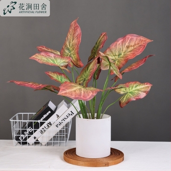 Plante artificiale verzi, aranjamente colorate veșnic verzi, decoruri peisagistice, recuzită pentru fotografie de nuntă și decor interior