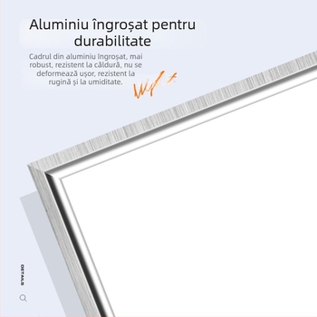 Lumină LED încastrată pentru plafon – baie și bucătărie, lampă-panou din aluminiu