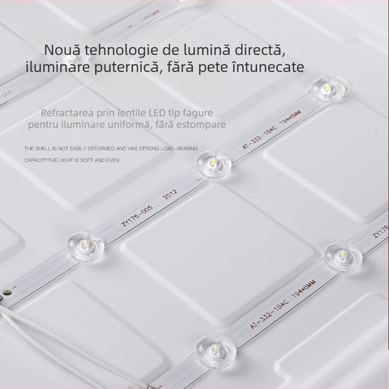 Panou LED integrat pentru plafon, panou plat 600x1200 mm, panou încorporat pentru placă de ipsos-vată minerală 30x120
