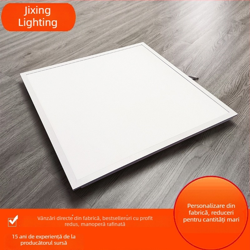 Panou LED pentru tavan 600x600 mm, iluminare încorporată