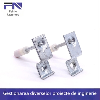 Pistol de cuie pentru plafon, integrat, cu reducere a zgomotului – cuie cu cap rotund, mini