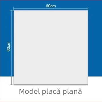 Plăci de tavan din aluminiu 600x600 pentru proiecte inginerești, plăci de tavan antibacteriale integrate, pătrate, pentru școli, birouri și spitale