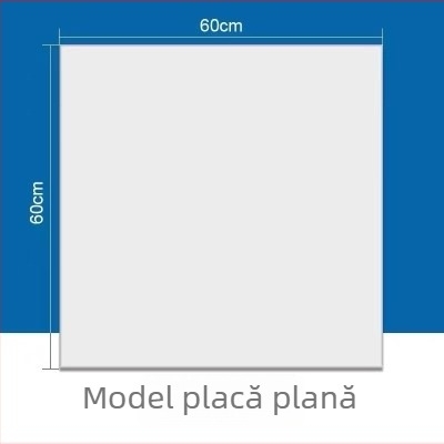Plăci de tavan din aluminiu 600x600 pentru proiecte inginerești, plăci de tavan antibacteriale integrate, pătrate, pentru școli, birouri și spitale