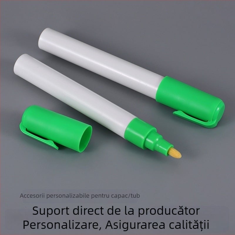 Set de accesorii pentru stilou cu cretă lichidă: corp din plastic gol, accesorii pentru țeavă și montaj vârfului pentru graffiti
