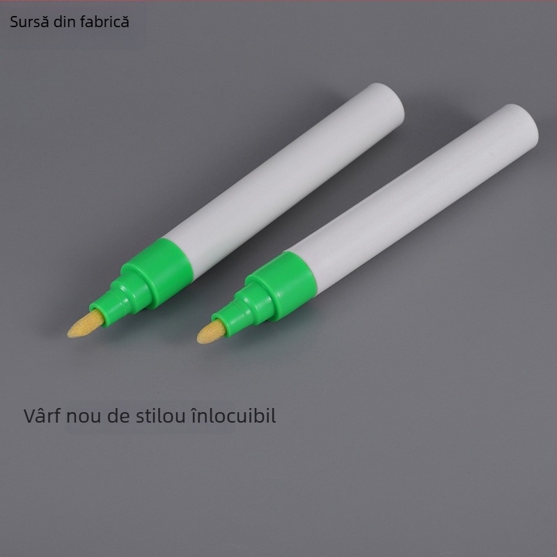 Set de accesorii pentru stilou cu cretă lichidă: corp din plastic gol, accesorii pentru țeavă și montaj vârfului pentru graffiti