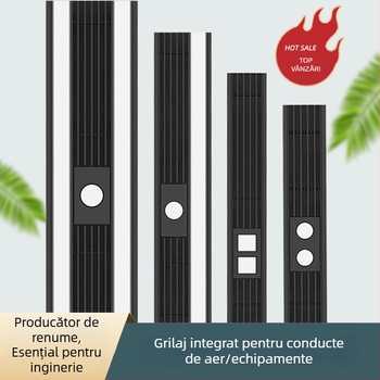 Bandă de echipament din aliaj de aluminiu pentru tavan, ventilație și iluminare