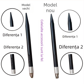 Set de cuțite pentru creioane colorate și modele de sculptură, cu 12 lame