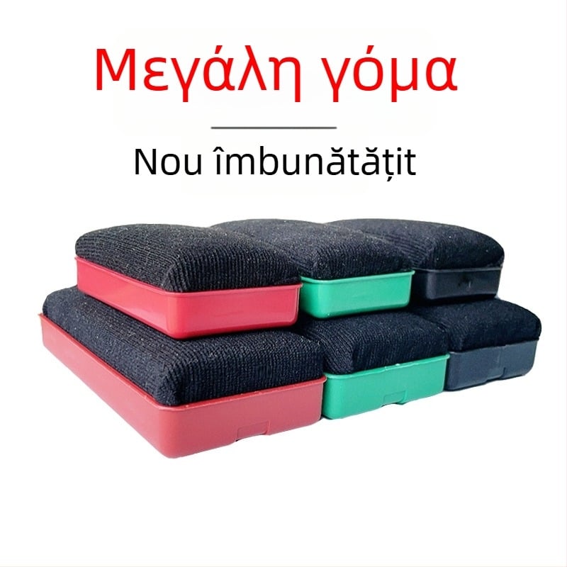 Guma mare pentru tablă albă și tablă neagră, tablă verde magnetică pentru predare, ștergere ușoară a cretei