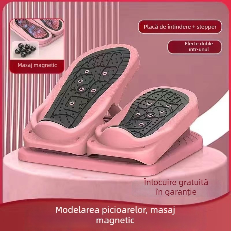 Mini stepper și placă de întindere – două în unu pentru antrenament acasă, slăbire și subțierea picioarelor