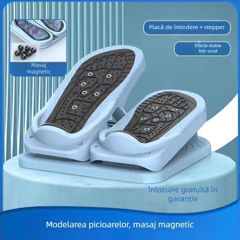 Mini stepper și placă de întindere – două în unu pentru antrenament acasă, slăbire și subțierea picioarelor