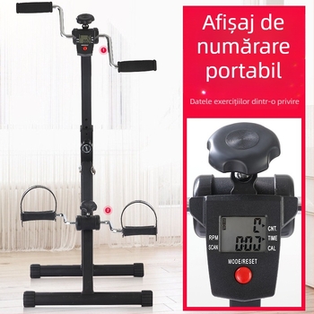 Echipament de reabilitare prin pedalare cu rezistență reglabilă pentru membrele superioare și inferioare
