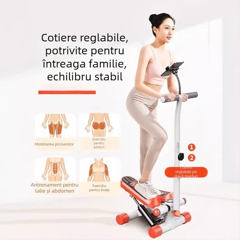 Stepper hidraulic pentru uz casnic, silențios, dispozitiv compact pentru tonifierea picioarelor