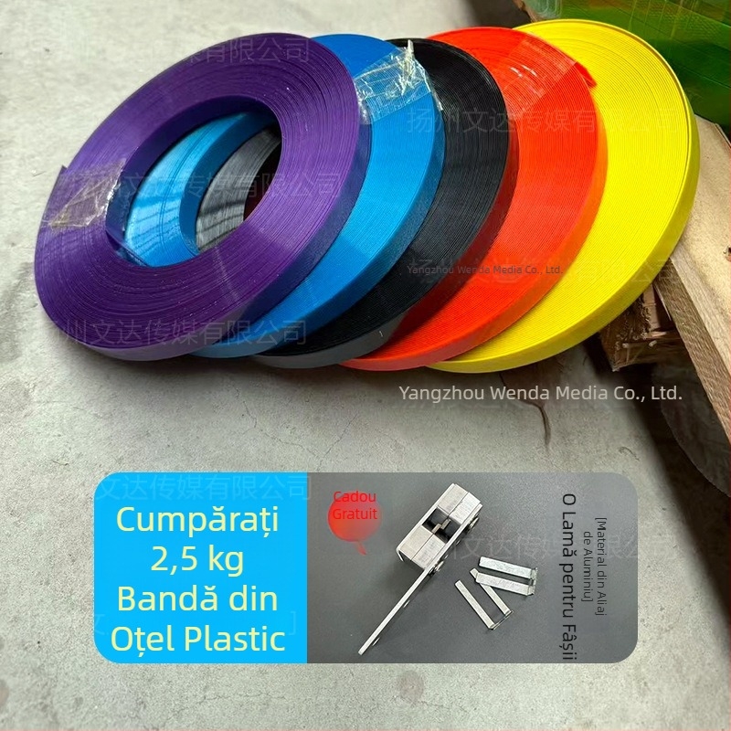 Instrument de cadru pentru bandă împletită din plastic-otel pentru țesut coșuri – deschizator de benzi mic