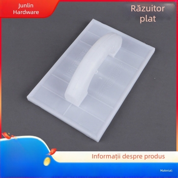 Planer manual cu mâner din plastic pentru finisarea pereților și nivelarea colțurilor; planer zimțat