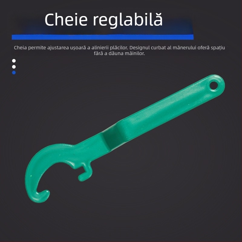 Clipuri de nivelare reutilizabile pentru plăci ceramice