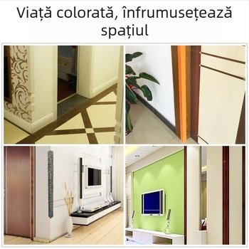 Protector de colț din PVC, bandă de margine în formă de L pentru protecția colțurilor și treptelor