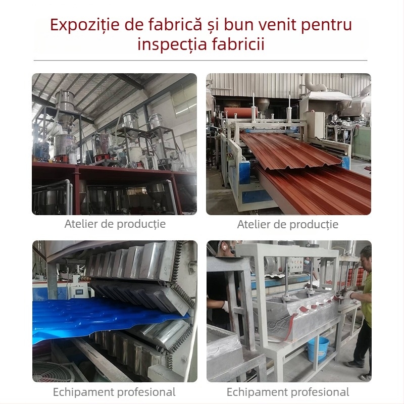 Țigle de acoperiș din rășină Shenyu, în stil antic, cu grosime sporită, pentru case rurale
