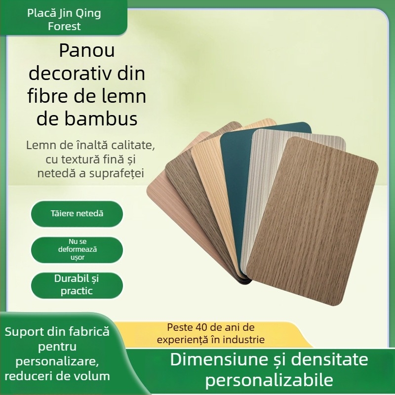 Panouri negre din carbon-cristal pentru pereți, izolare fonică, rezistență la foc și umiditate, montare rapidă, panouri decorative pentru interior, personalizabile