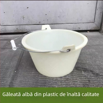 Galeată gri pentru nămol și ciment, Galeată Tendon, Galeată Oxford pentru nisip, Galeată pentru nămol de șantier, Galeată din cauciuc-plastic pentru nămol