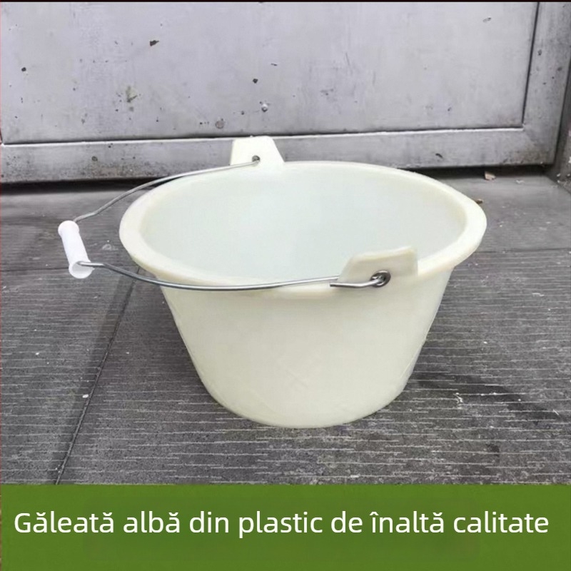 Galeată gri pentru nămol și ciment, Galeată Tendon, Galeată Oxford pentru nisip, Galeată pentru nămol de șantier, Galeată din cauciuc-plastic pentru nămol